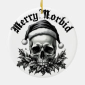 Décoration En Céramique Merry Morbid Gothic (Dos)