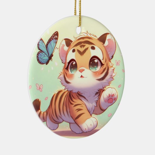 Décoration En Céramique Merveilleuse dans les yeux d'un chaton (Droite)