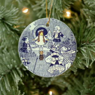 Décoration En Céramique Merveilleux Magicien d'Oz, Dorothy rencontre les M