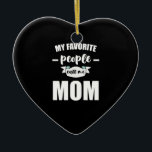 Décoration En Céramique Mes Gens Favoris M'Appelent Maman Mère Drôle<br><div class="desc">1</div>