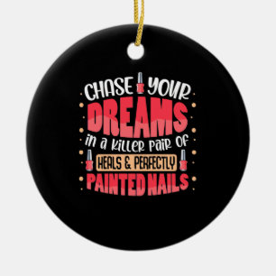 Décoration En Céramique Mes ongles peints de rêves