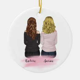 Décoration En Céramique Message cadeau personnalisé pour le meilleur ami
