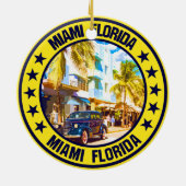 Décoration En Céramique Miami (Dos)