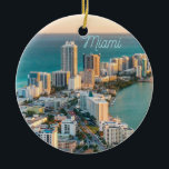 Décoration En Céramique Miami South Beach Floride Vue océan<br><div class="desc">Décor de Miami South Beach.</div>