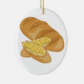 Décoration En Céramique Miche de pain (Droite)