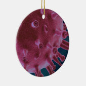 Décoration En Céramique Microbiologie du virus Corona (Droite)