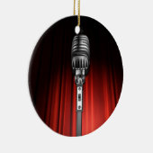 Décoration En Céramique Microphone de stade (Droite)