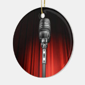 Décoration En Céramique Microphone de stade (Gauche)