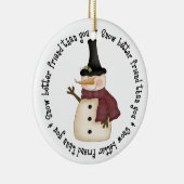 Décoration En Céramique Mieux vaut neiger que toi (Droite)