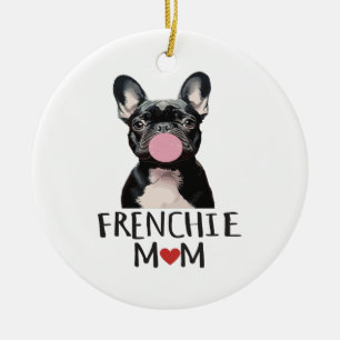 Décoration En Céramique Mignon bouledogue français