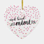 Décoration En Céramique Mimi le plus aimé (Devant)