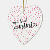 Décoration En Céramique Mimi le plus aimé (Gauche)