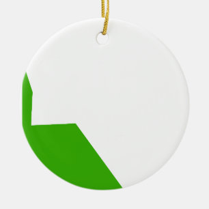 Décoration En Céramique Minimalisme Vert Blanc