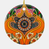 Décoration En Céramique minine verte (Dos)