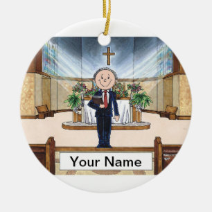 Décoration En Céramique Ministre - Homme