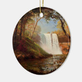 Décoration En Céramique Minnehaha Falls, art de Albert Bierstadt (Gauche)