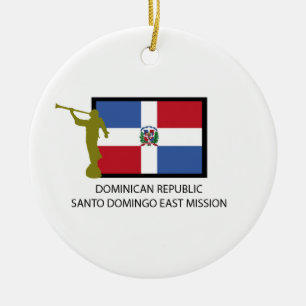 DÉCORATION EN CÉRAMIQUE MISSION EST LDS DE SAINT-DOMINGUE DE LA RÉPUBLIQU