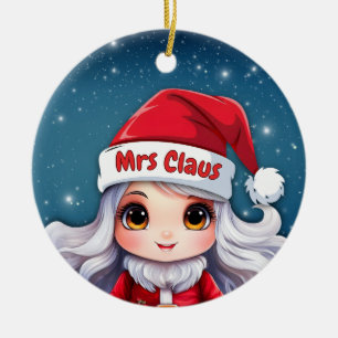 Décoration En Céramique Mme Claus 🤶🎄