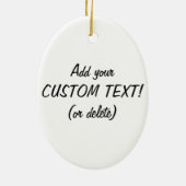 Décoration En Céramique Mme Claus On The Rooftop fournissant des présents (Dos)