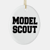 DÉCORATION EN CÉRAMIQUE MODÈLE DE SCOUT (Droite)