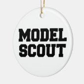 DÉCORATION EN CÉRAMIQUE MODÈLE DE SCOUT (Gauche)