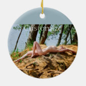 Décoration En Céramique Modèle féminin bronzage Thunder_Cove (Dos)