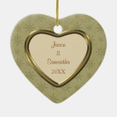 Décoration En Céramique Modèle photo Gold Star (Dos)