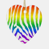 Décoration En Céramique Modèle Rainbow Zebra (Droite)