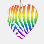 Décoration En Céramique Modèle Rainbow Zebra (Gauche)