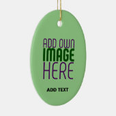 DÉCORATION EN CÉRAMIQUE MODÈLE TEXTE D'IMAGE VERTE MINT MODERNE (Droite)