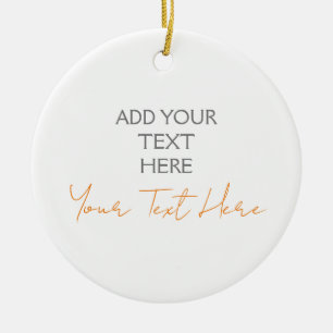 Décoration En Céramique Moderne Minimaliste Personnalisé Ajouter Texte