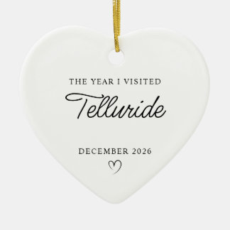 Décoration En Céramique Moderne Monoline L'année où j'ai visité Telluride