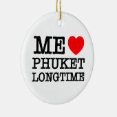 DÉCORATION EN CÉRAMIQUE MOI LOVE PHUKET LONGTEMPS (Droite)