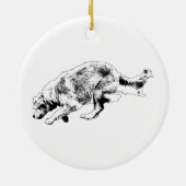 Décoration En Céramique Moment de mouvement Golden Keepsaké (Dos)