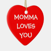 Décoration En Céramique Momma t'aime (Droite)