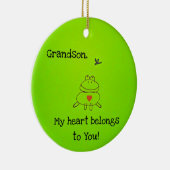 Décoration En Céramique Mon coeur vous appartient ! (Droite)