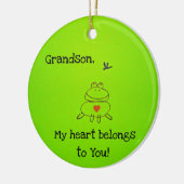 Décoration En Céramique Mon coeur vous appartient ! (Gauche)