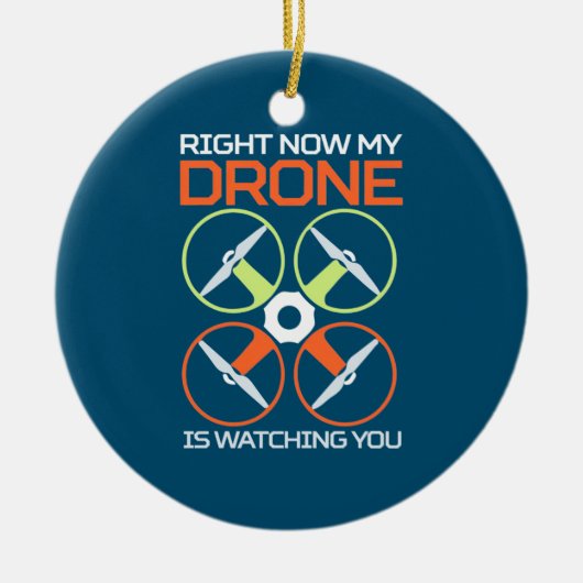 Décoration En Céramique Mon Drone (Devant)