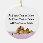 Décoration En Céramique MON FAV ! Football Père Noël - SRF (Dos)