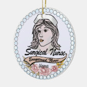 Décoration En Céramique Mon infirmière chirurgicale (Gauche)