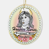 Décoration En Céramique Mon infirmière d'accueil (Gauche)