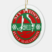 Décoration En Céramique Mon marathon de première moitié - 2011 (Gauche)