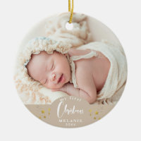 Mon premier bébé de Noël, photo Keepsaké