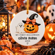Mon premier Halloween personnalisé