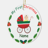 Décoration En Céramique Mon premier Noël (Gauche)