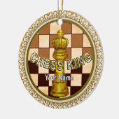 Décoration En Céramique Mon roi d'échecs (Gauche)