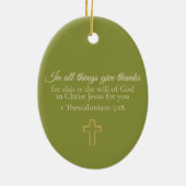 Décoration En Céramique Mon seul mot (Dos)