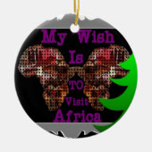 Décoration En Céramique Mon souhait (Devant)