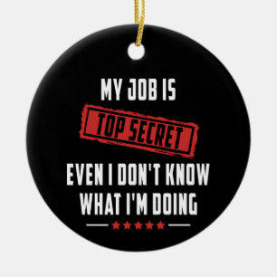 Décoration En Céramique Mon travail est très secret, même je ne sais pas