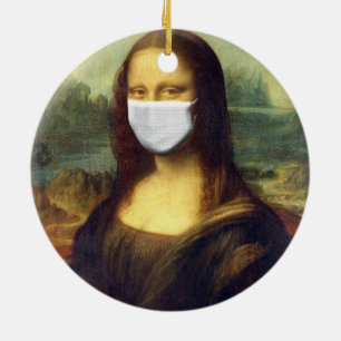 Décoration En Céramique Mona Lisa Via Corona Virus
